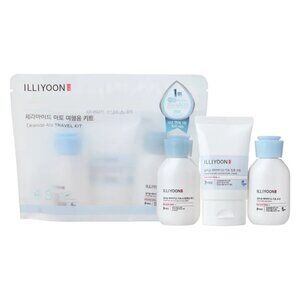 3psc ILLIYOON Ceramide Ato Travel Kit Set Korean Beauty New Unsealed
